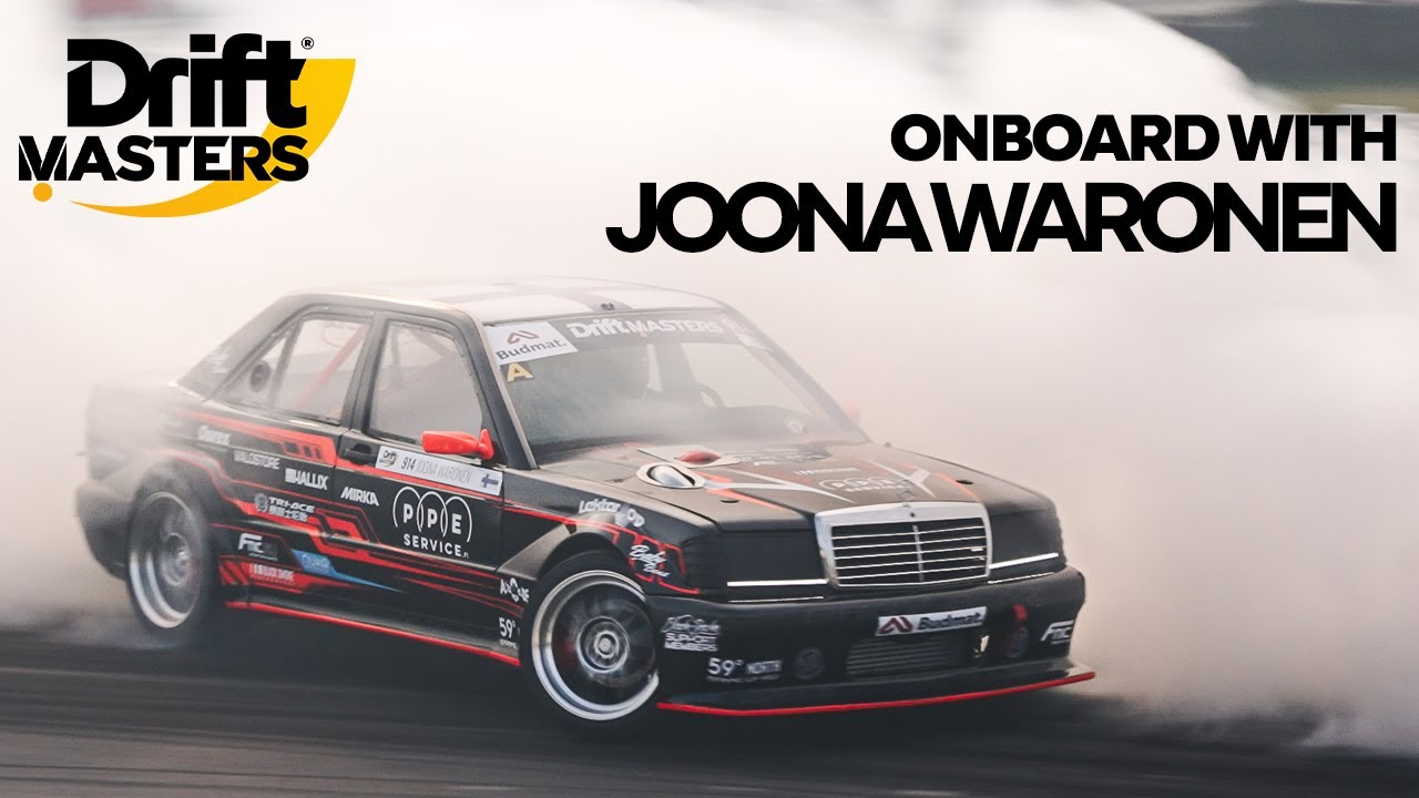 MERCEDES 190 TURBODIESEL - ONBOARD WITH JOONA WARONEN⎜DRIFT MASTERS FINLAND 2025
