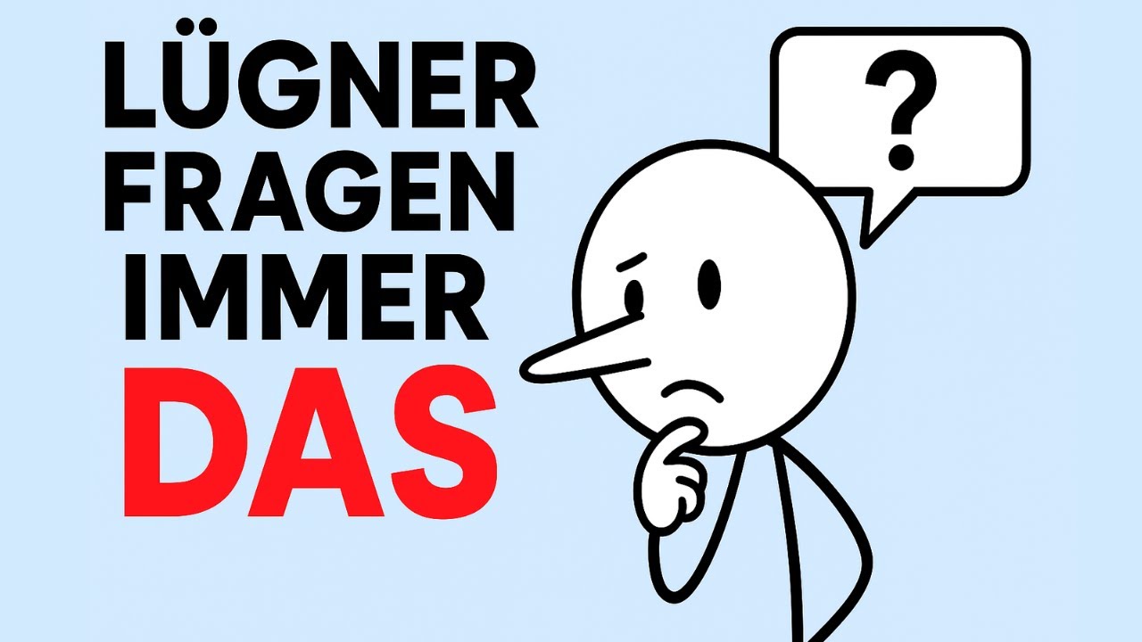 5 Fragen, die Lügner immer stellen (Traue ihnen nicht)