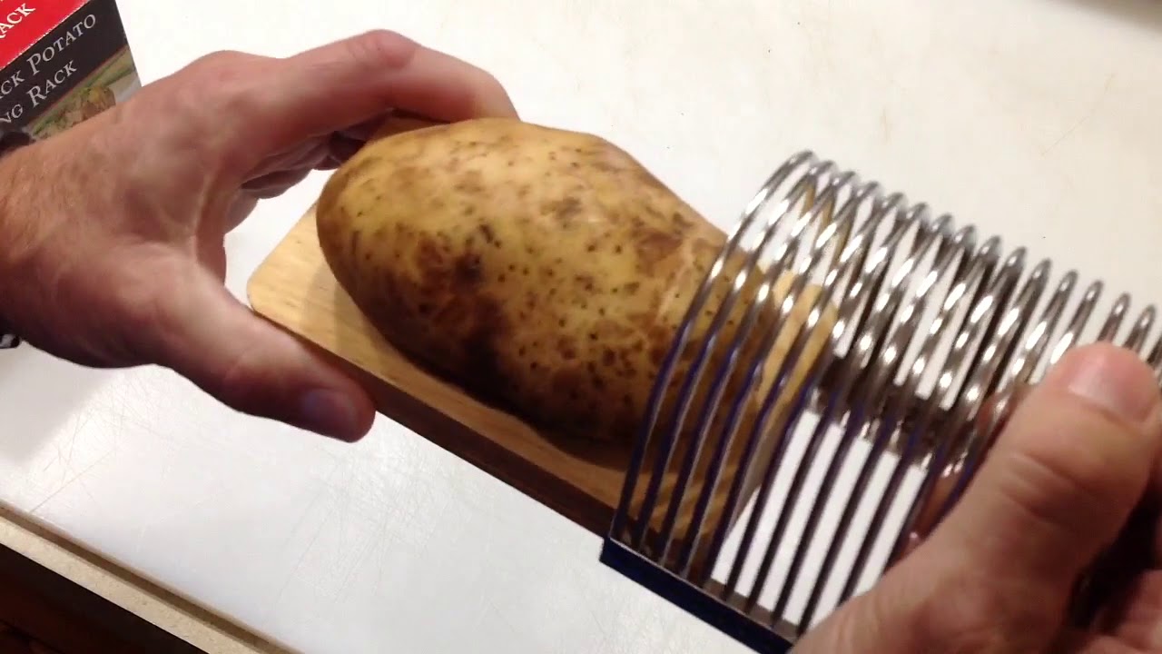 Обзор картофелерезки Hasselback! Потрясающий новый кухонный аксессуар!