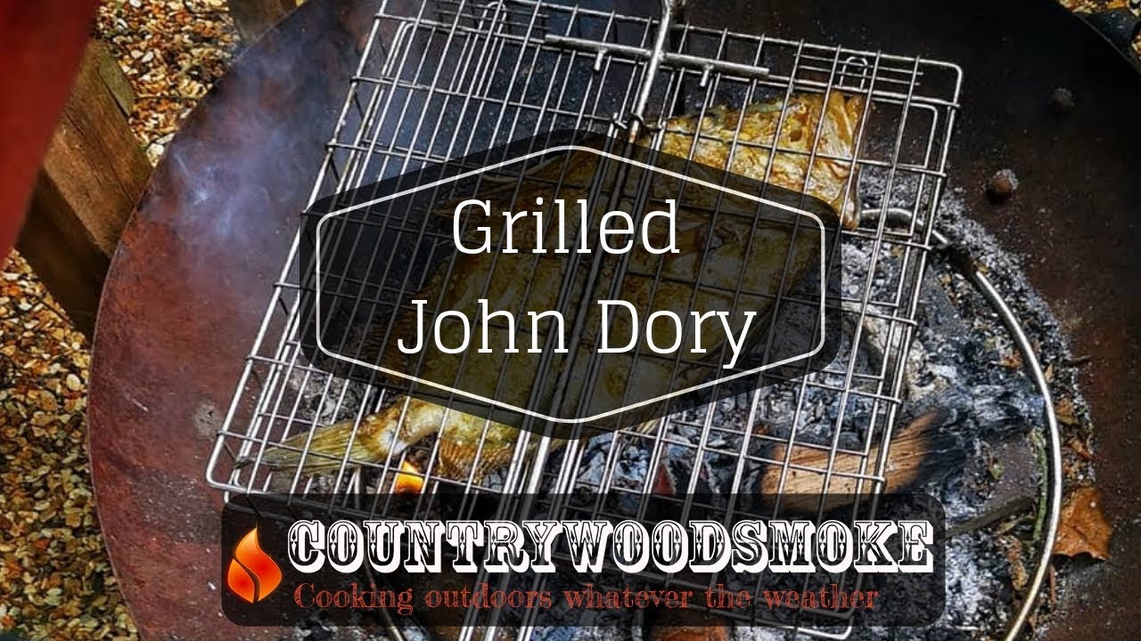 Grilled John Dory on Flip'N'Grate over Kadai Firebowl