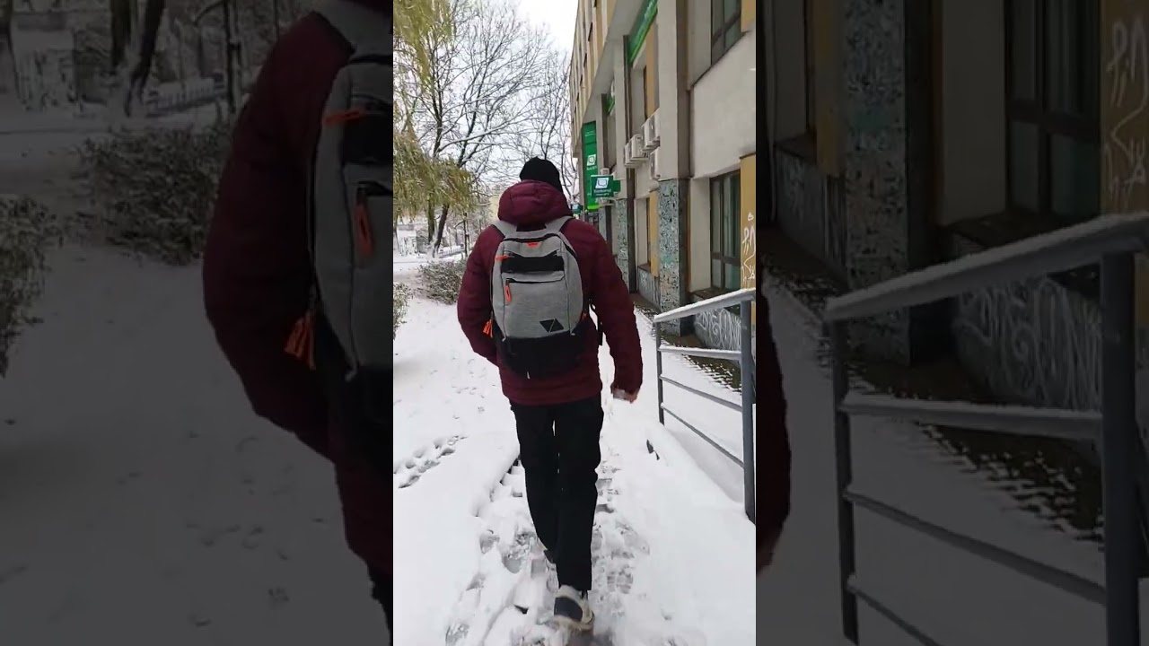 Poland mai barp bhari mast hui hai 