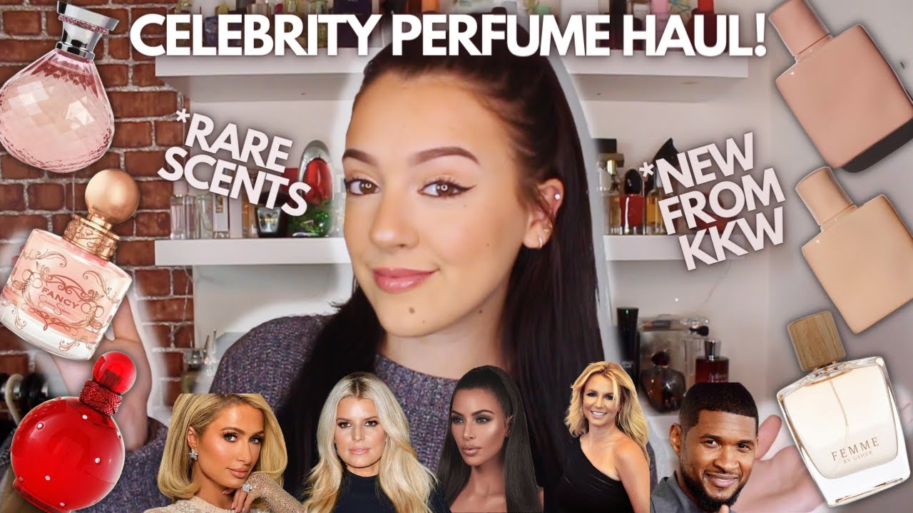 😍CELEBRITY PERFUME HAUL!! NEW KKW PERFUMES, RARE CELEB PERFUMES, ETC!!😍