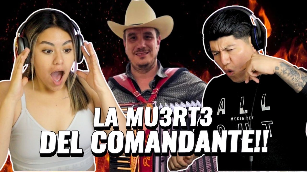 Los Alegres Del Barranco - La Mu3rte del Comandante [REACCIÓN]