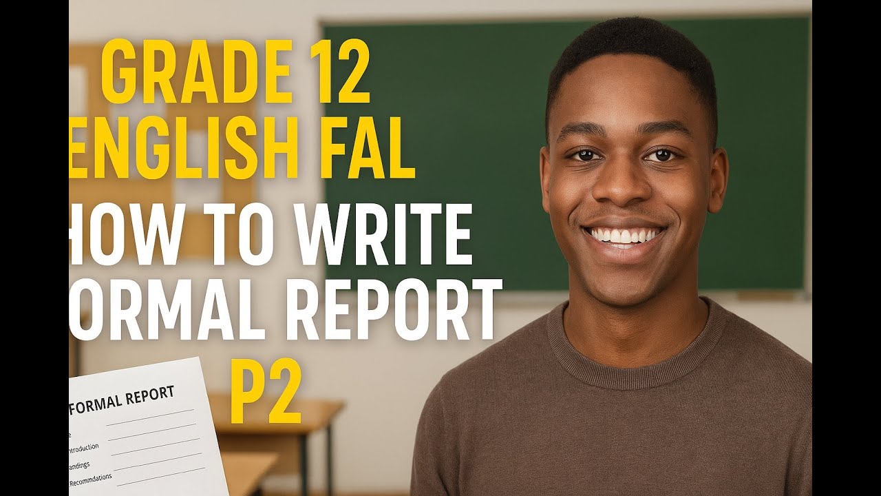 NAIL Your Formal Report! | Grade 12 English FAL Paper 2 Guide