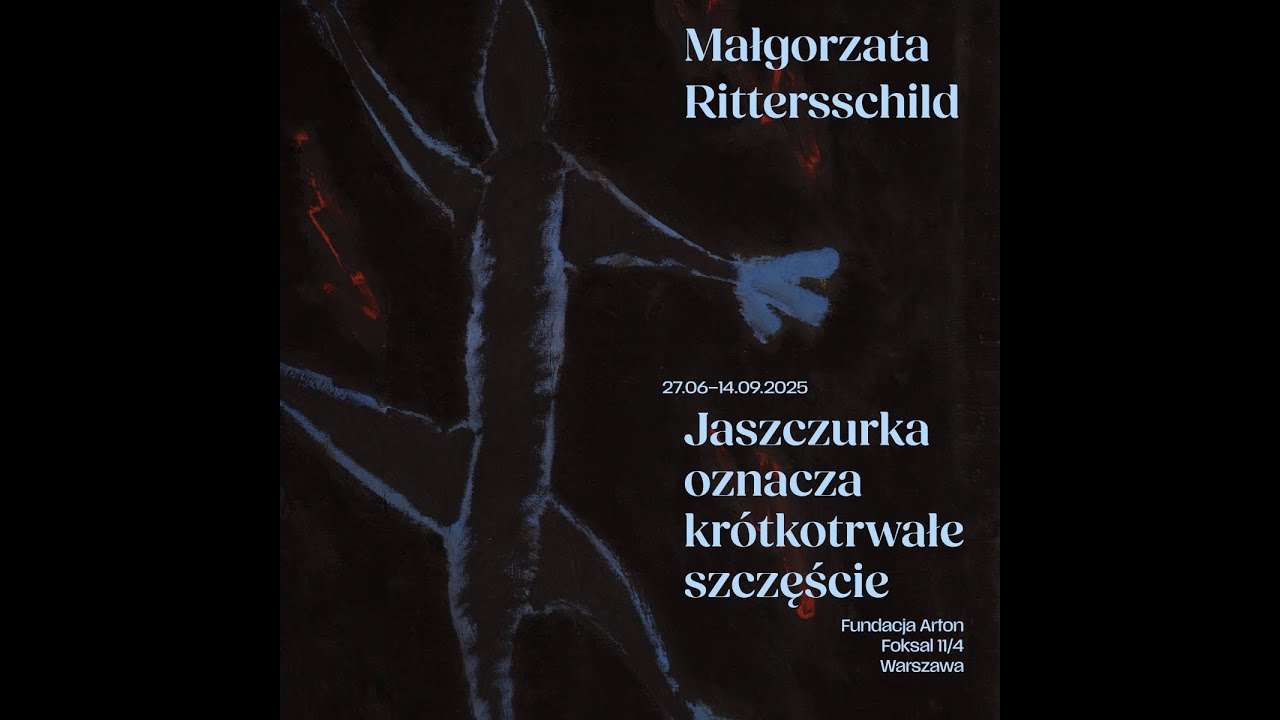 Oprowadzanie Małgorzaty Kuki Rittersschild i Mariki Kuźmicz