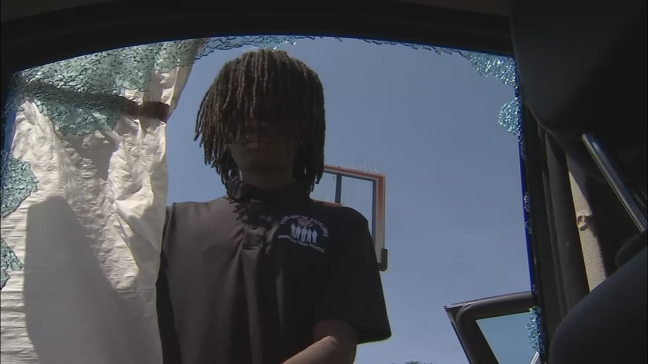 Teen says men threw stone at his car window while driving through Sanford neighborhood | WFTV