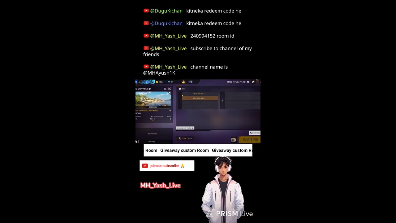 MH_Yash_Live giveaway of diamond
