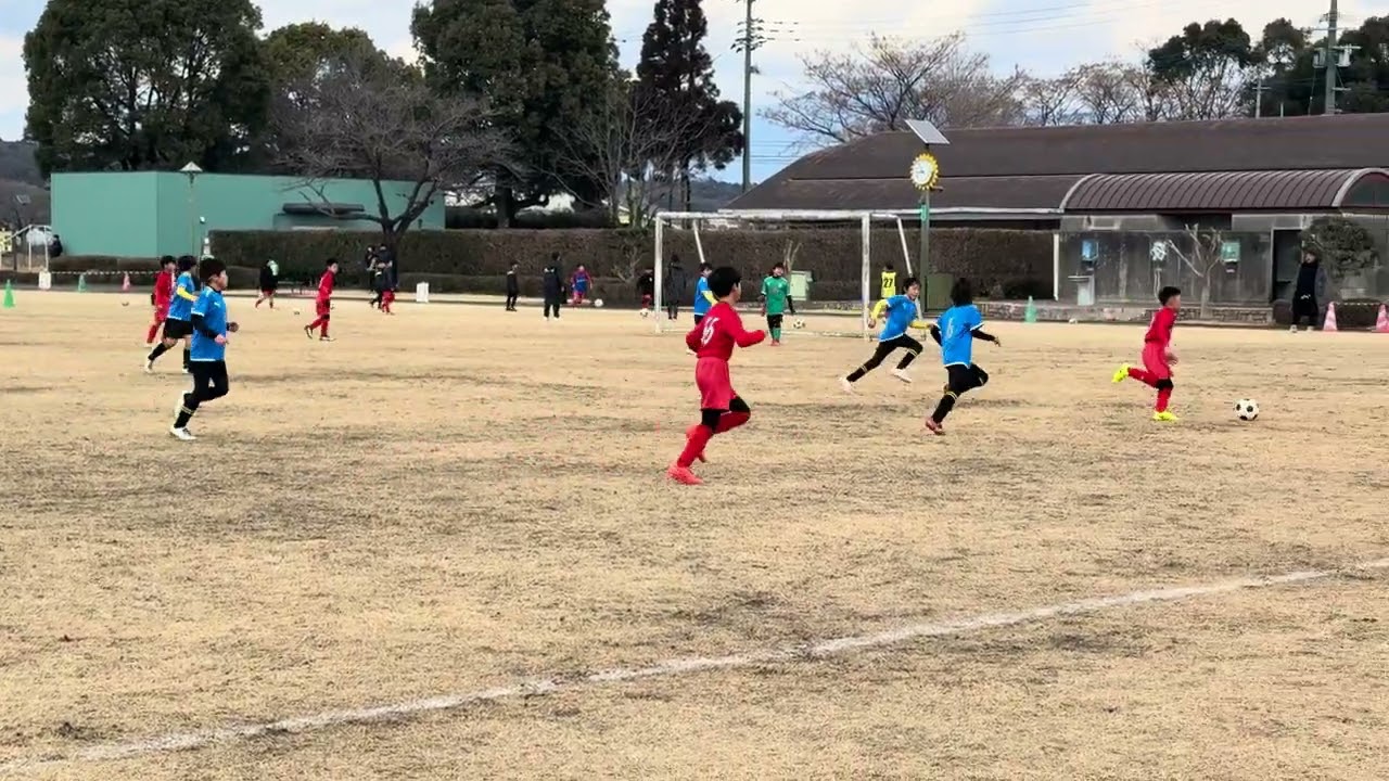 2026.2.11 フリージアカップ⚽️wings①vsソレッソ宮崎②後半