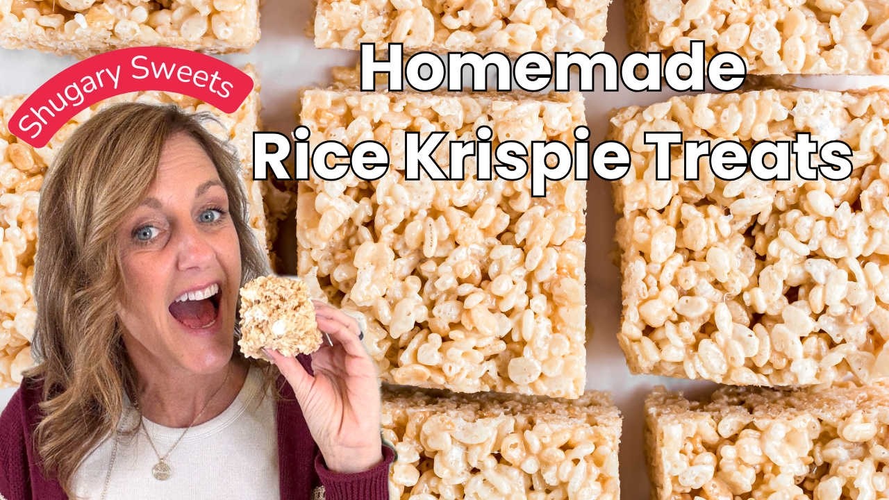 The BEST Rice Krispie Treats of your LIFE