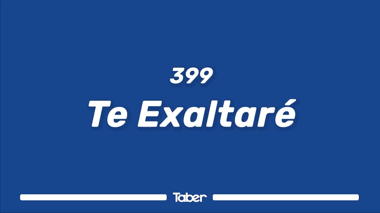 399 TE EXALTARE (KARAOKE)