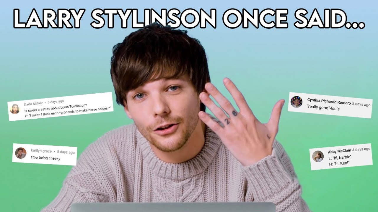 Larry Stylinson once said....