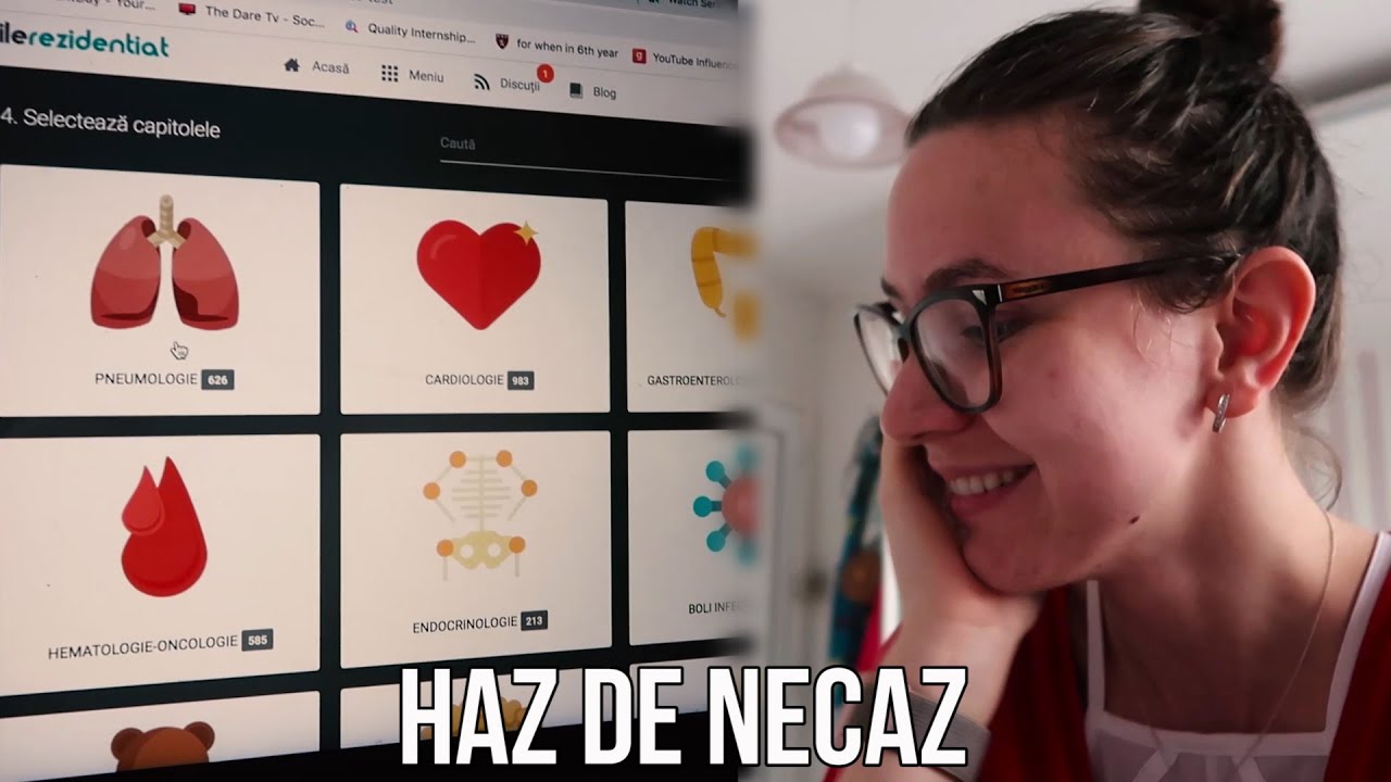 Examenul de REZI #vlog 2 (GRILE..PNEUMO)