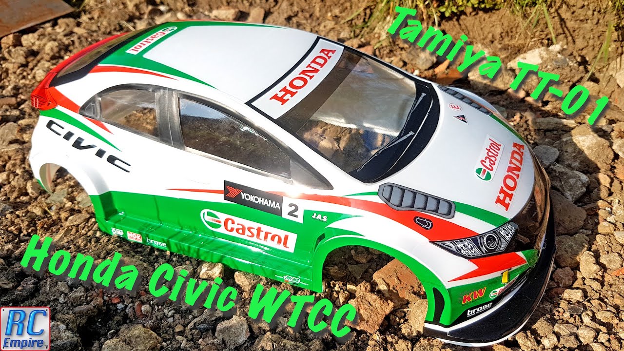 Tamiya TT-01 Race Build: Episode 12 - Body Build: Honda Civic WTCC
