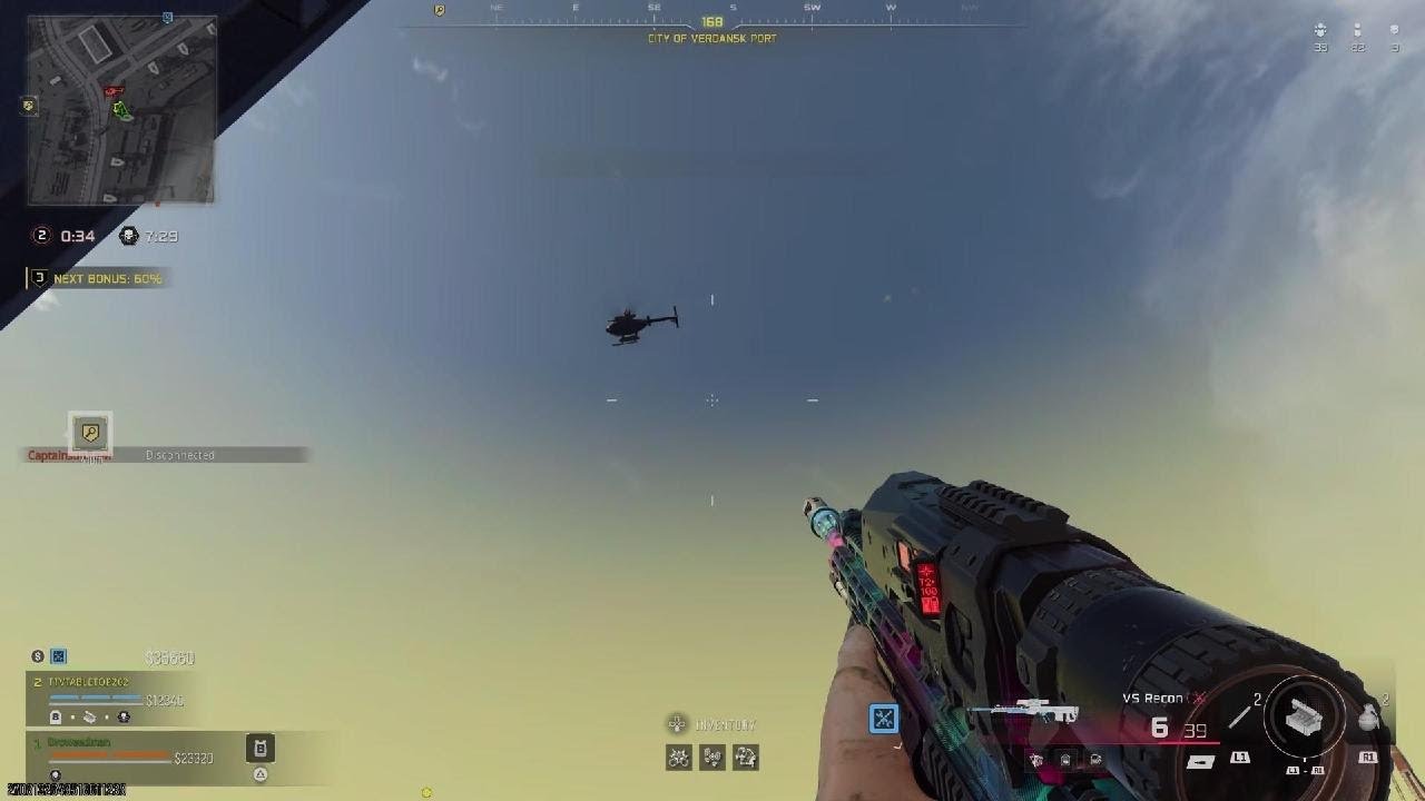 Sniped him Outta the choppa