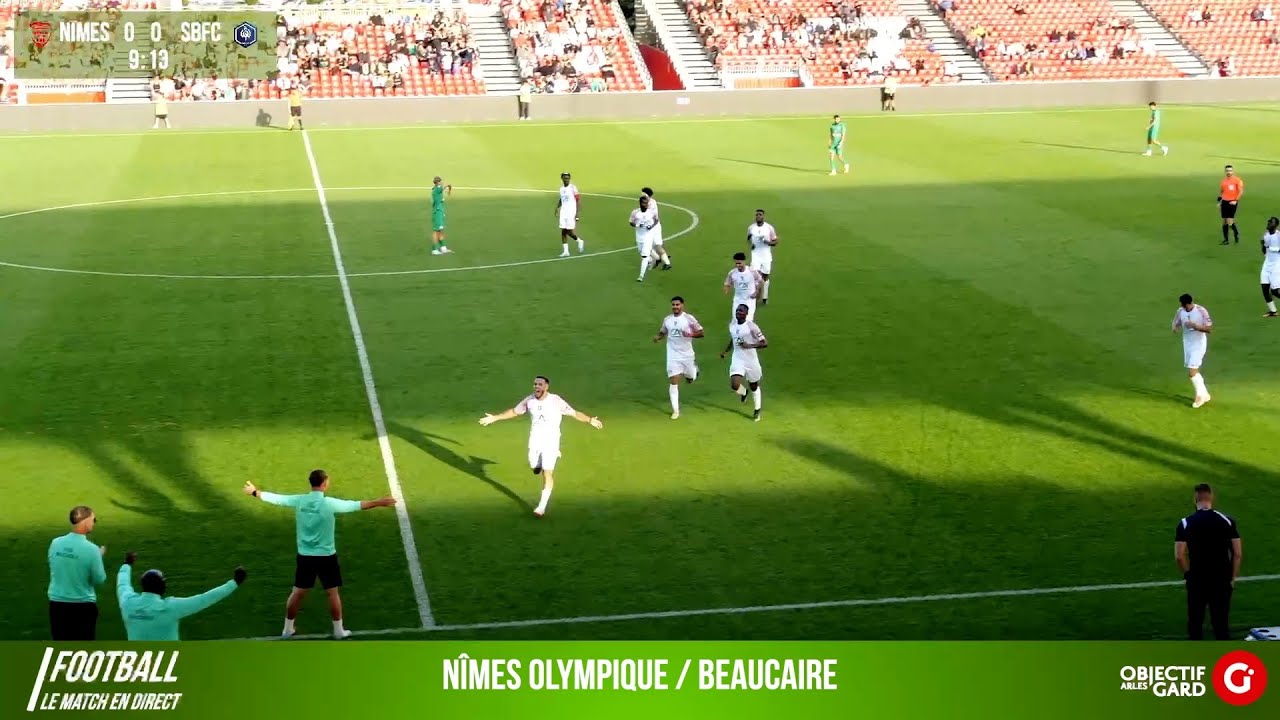 R&eacute;sum&eacute; du match N&icirc;mes Olympique contre Beaucaire le 27 septembre