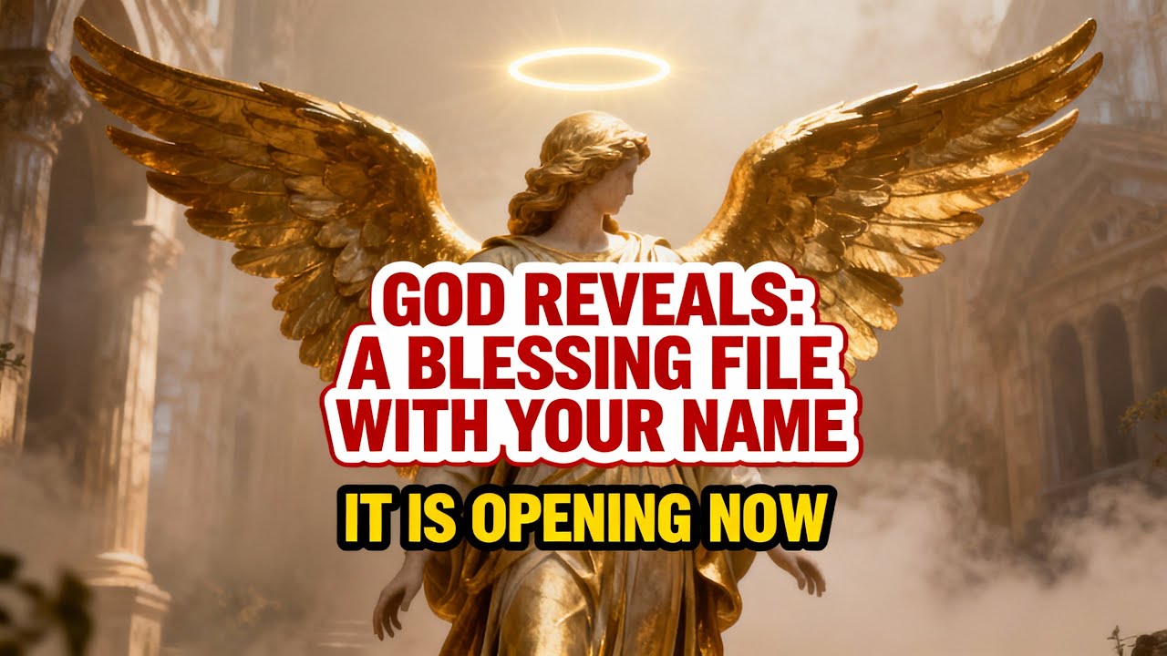 GOD REVEALS: A BLESSING FILE WITH YOUR NAME ON IT IS OPENING NOW