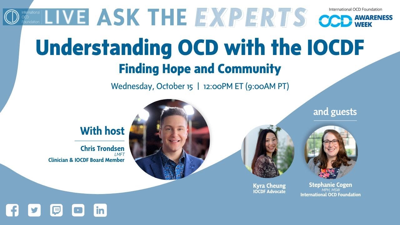 Understanding OCD with the IOCDF: Finding Hope and Community