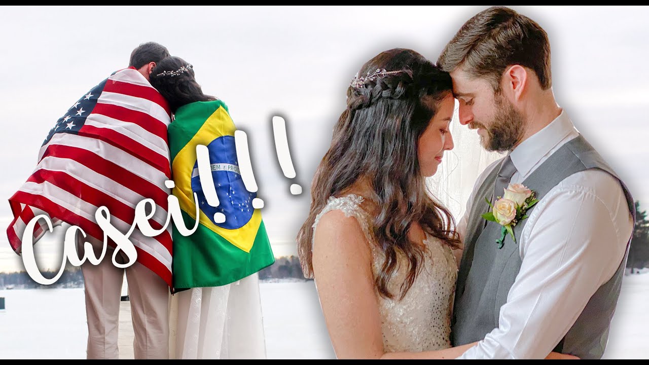 Meu casamento nos Estados Unidos / Namoro à distância / Brasileira e Americano