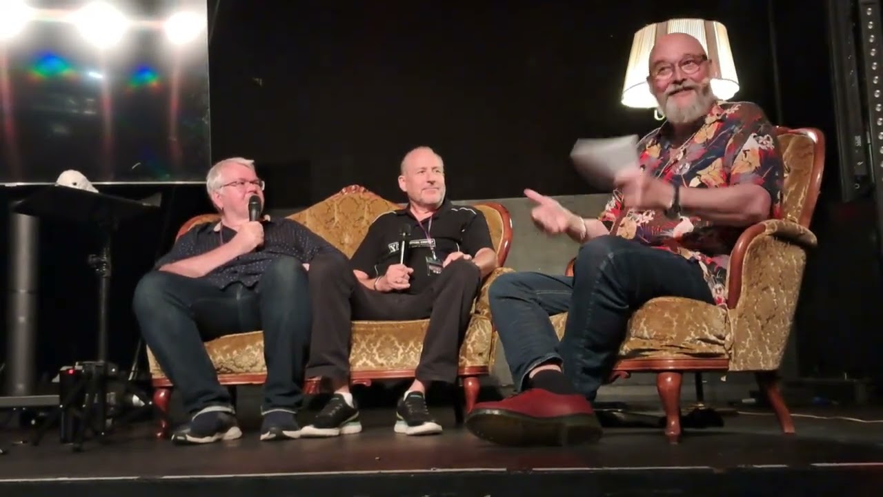 SEO och Mikael Beckman i intervju med Ronny Svensson på Retroland 2025