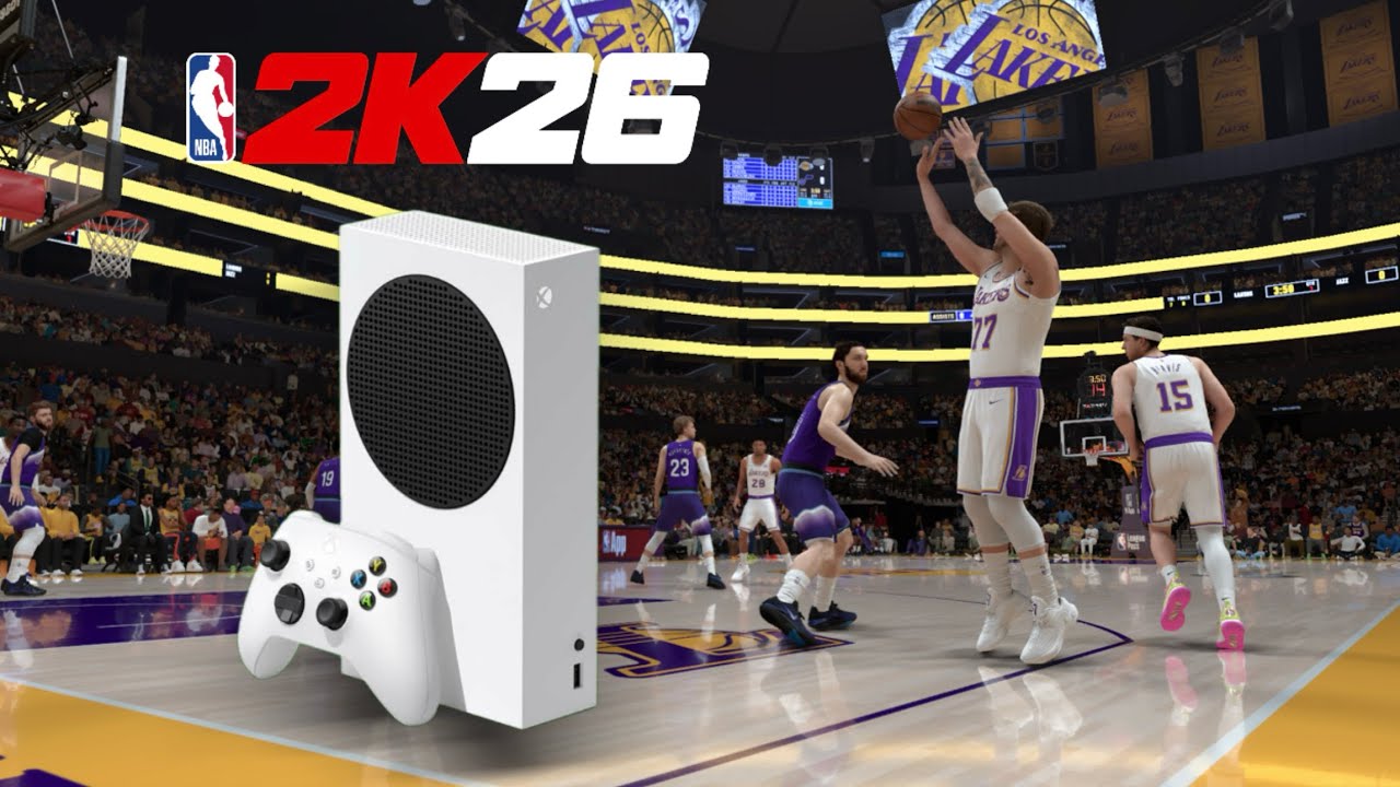 Lakers vs Jazz - NBA 2K26 Xbox Series S Gameplay