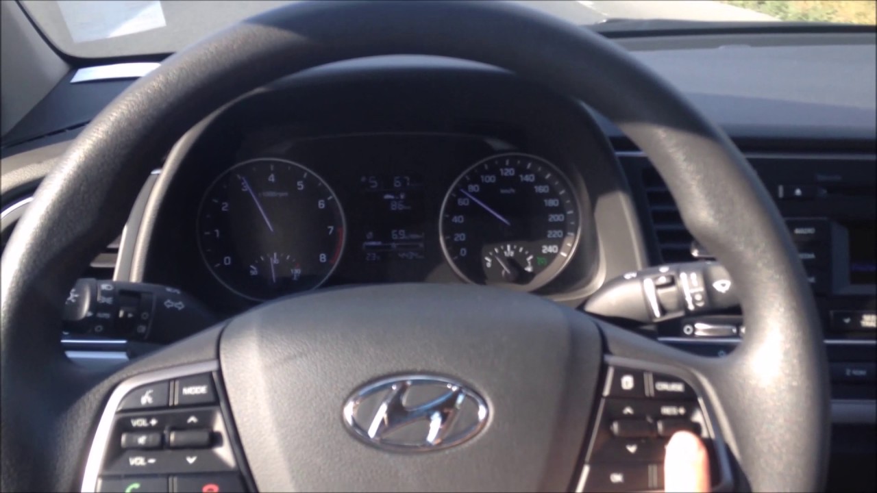 Hyundai Elantra Cruise control installation (2016 manual) with English subtitle.