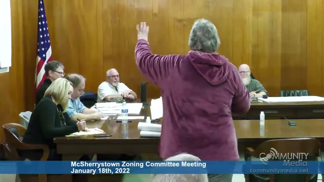 McSherrystown Zoning Committee Meeting - 1/18/2023
