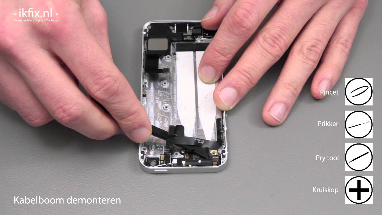 Complete (de)montage iPhone 5S