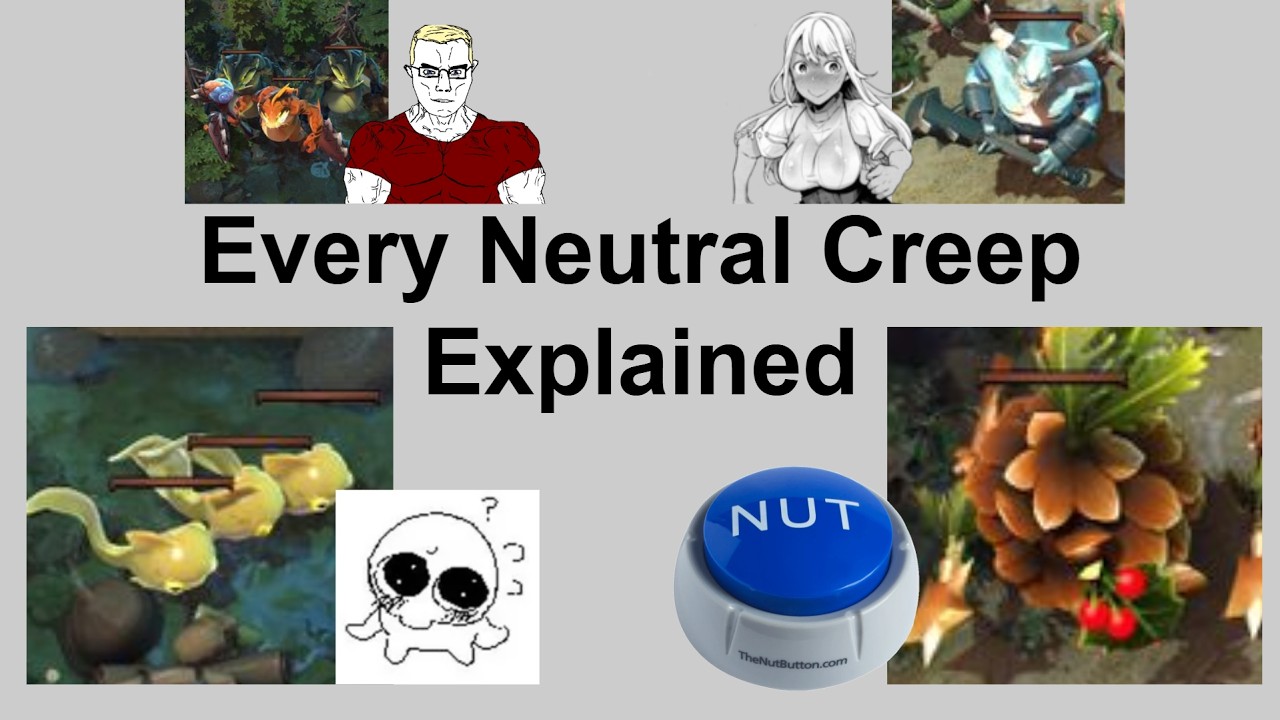 Every Dota 2 Jungle Creep Explained