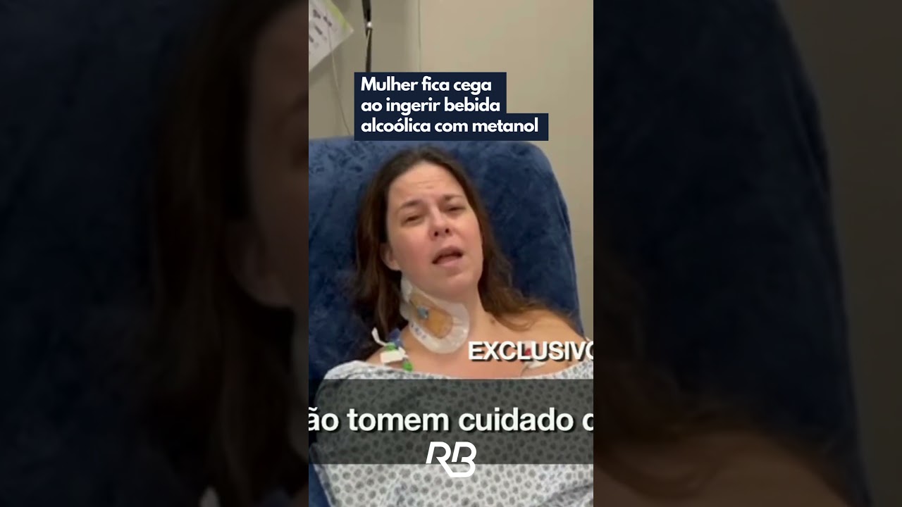 Mulher fica cega ao ingerir bebida alco&oacute;lica com metanol