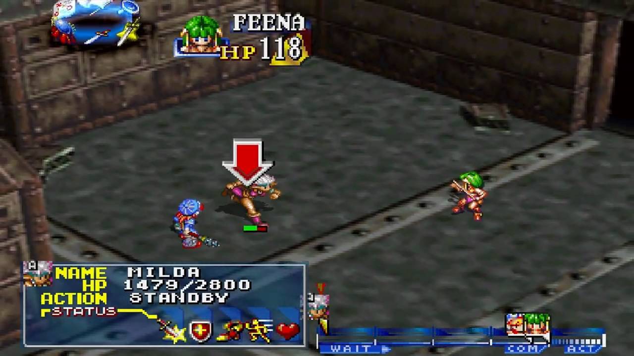 Grandia: Boss Fight 17 (Milda)