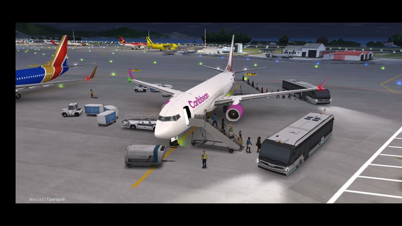 BOEING 🛫 B83M ✈️ Caribbean Airlines 🛅 🛃 World of Airports World 🌎 Princess Juliana Airport 🛬 #fly 