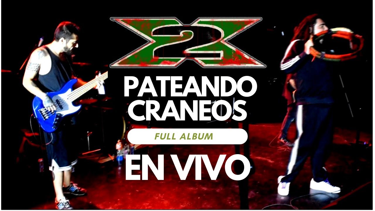 2X - PATEANDO CRANEOS (Full Album) - EN VIVO (RELEASE THE KRAKEN VI) - MUNDO MAGICO #sonidoendirecto