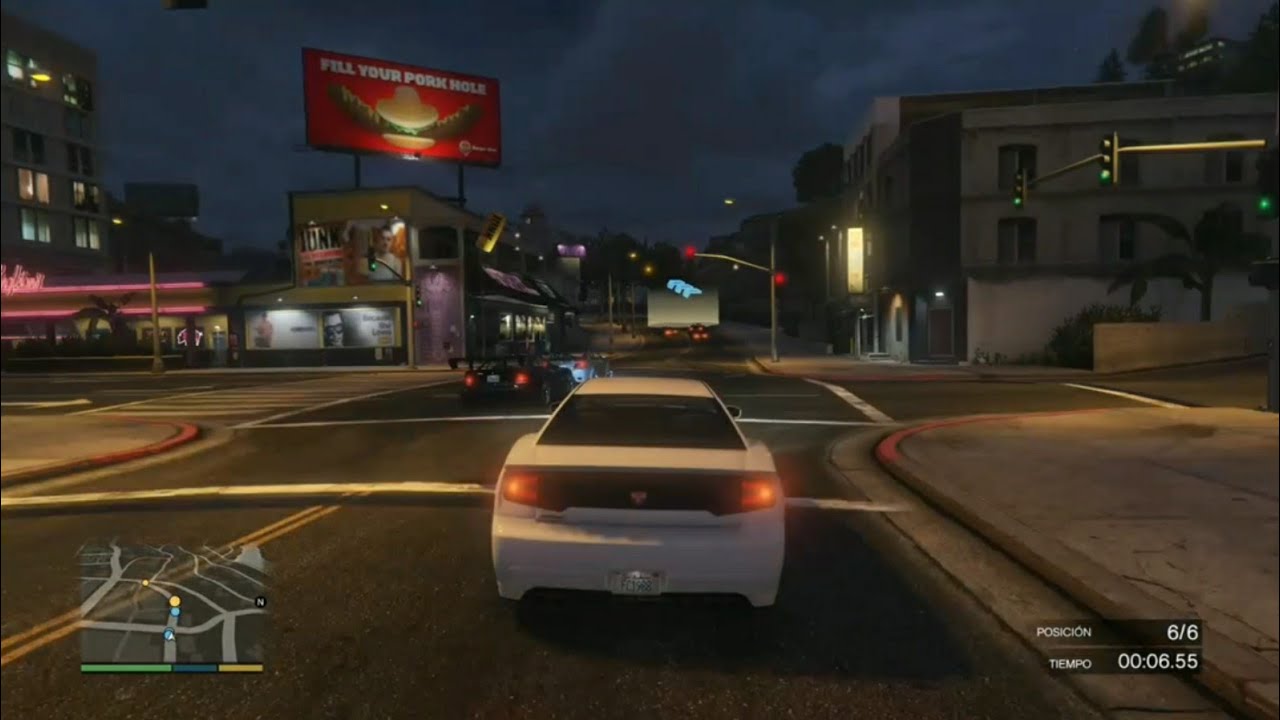 Carreras Urbanas: Carreras clandestina en GTA V