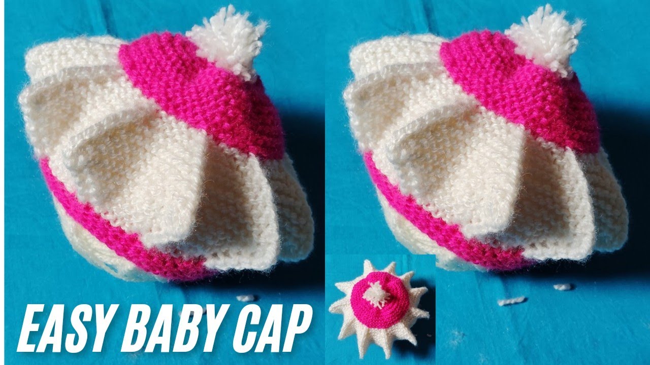 🎧Baby cap woolen design for beginners🌺Easy  baby 🎩cap knitting🌺बेबी टोपी बनाएं🌹@SD Boutique