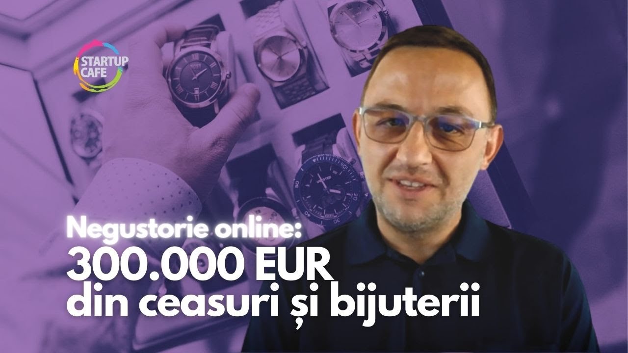 300.000 EURO din negustoria online cu ceasuri și bijuterii: Sorin Bunea, Seller eMAG