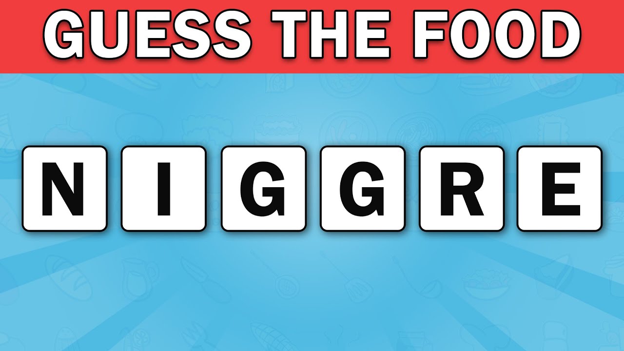 Guess The Food Scramble Challenge (50 Food Words)