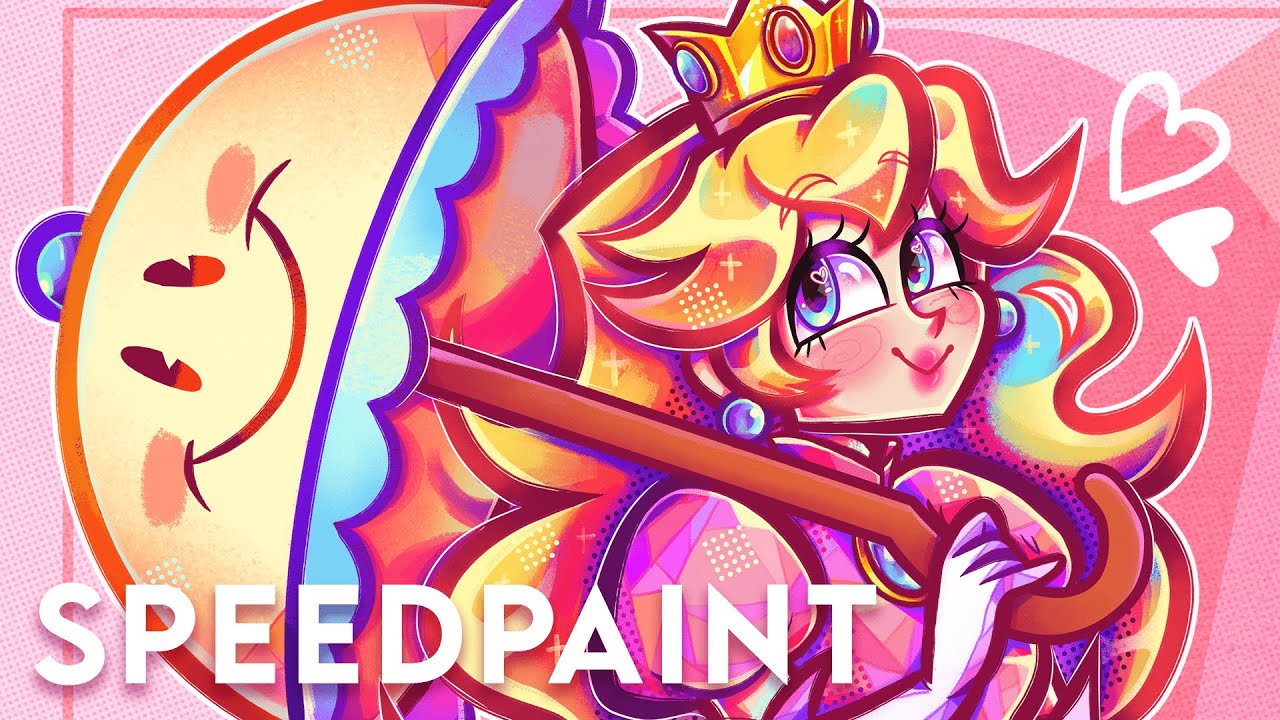 [Speedpaint] Princess Peach!