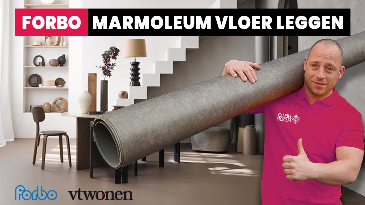 Forbo Marmoleum Vloer Leggen | Hello Floor #1