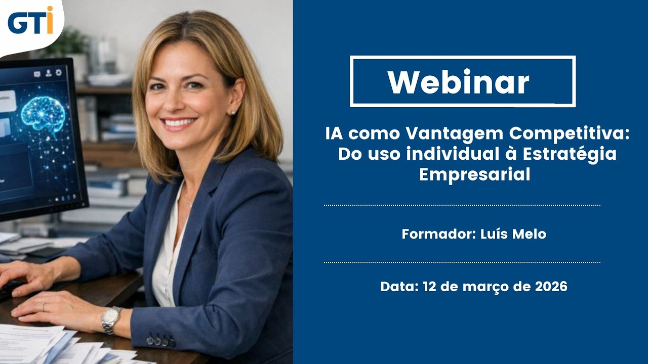 Webinar - IA como Vantagem Competitiva Do uso individual à Estratégia Empresarial