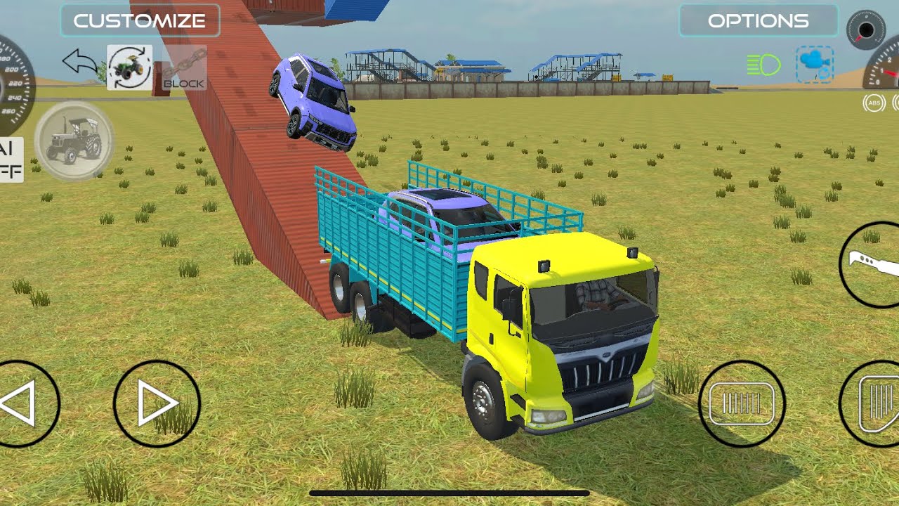 Drive Truck and loading creata cars From Dumper in game 