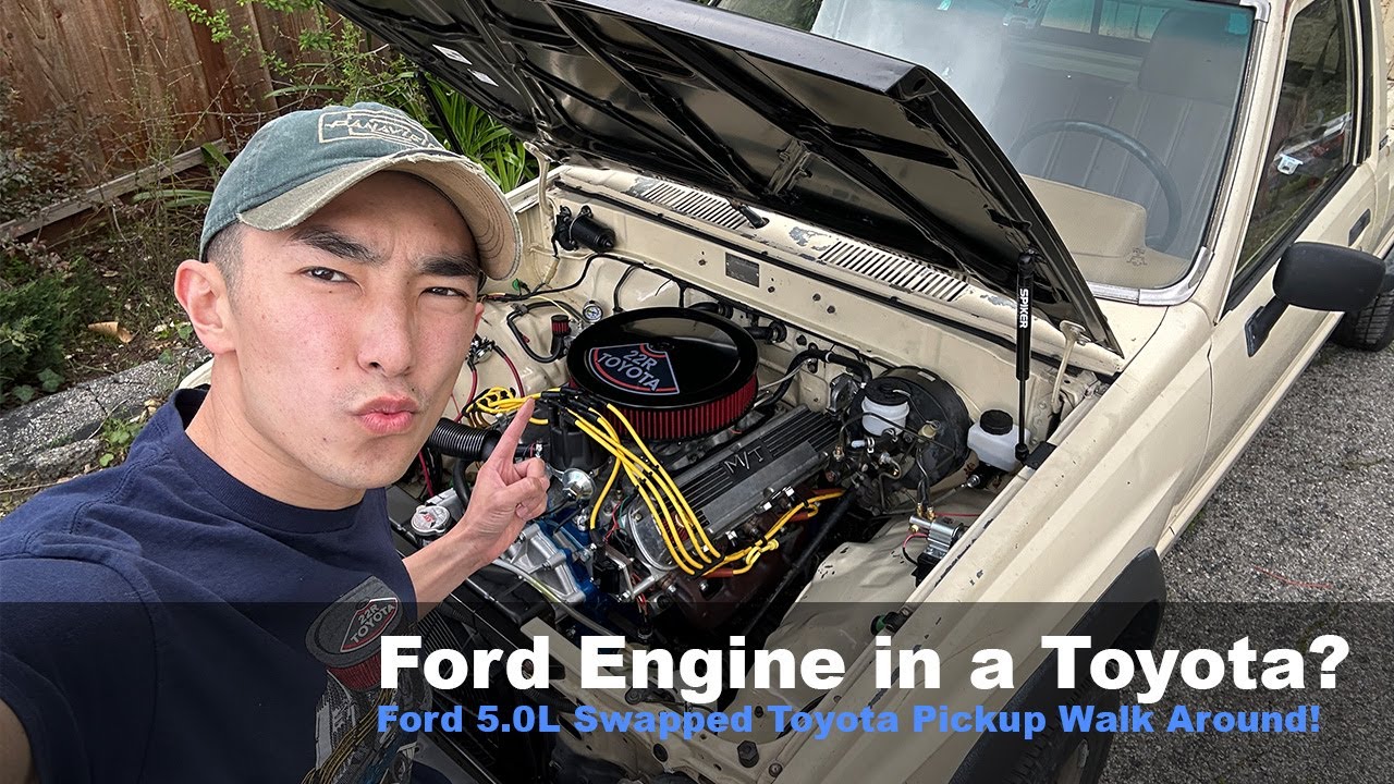 Экскурсия по Toyota Pickup с двигателем Ford 5.0L!