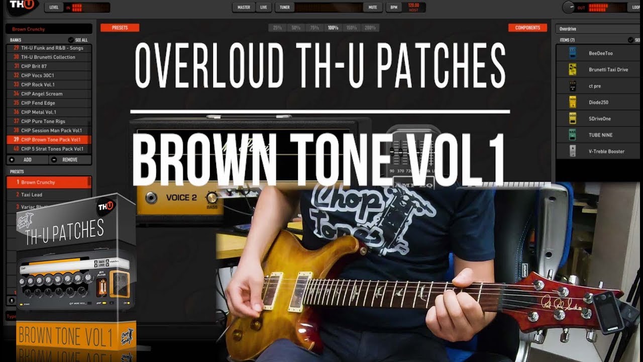 Overloud TH-U Full Patches | Brown Tone vol1 | Playthrough Demo