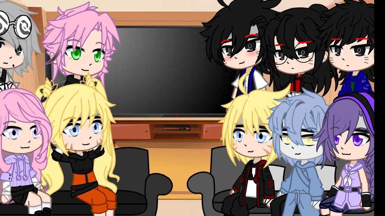 Filhos de Sasunaru e Sakuhina+Satoshi e Mitsuki react a ships // (minha AU) // pt:2