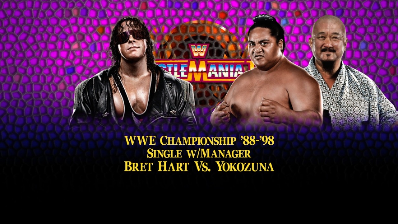 Wwe 2K14:30 Years of WrestleMania # 10 Bret Hart vs Yokozuna (WrestleMania 9)