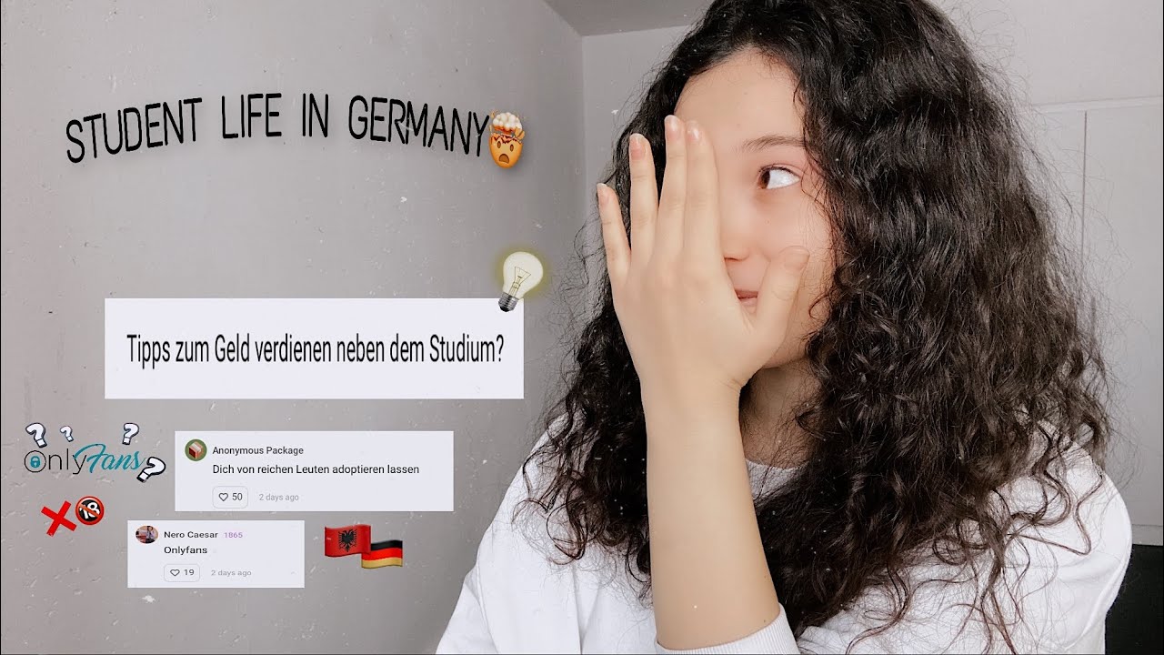 Punë qe mund te besh si student ne Gjermani | CFARE PUNE BEJ UNE? 💁🏻‍♀️