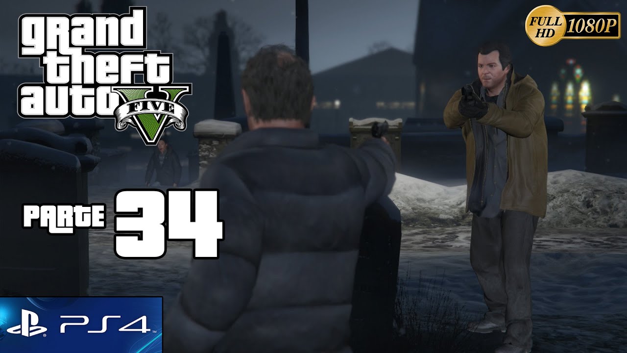 Grand Theft Auto 5 GTA V PS4 Walkthrough Parte 34 Mision 50 Gameplay Español Xbox One 1080p