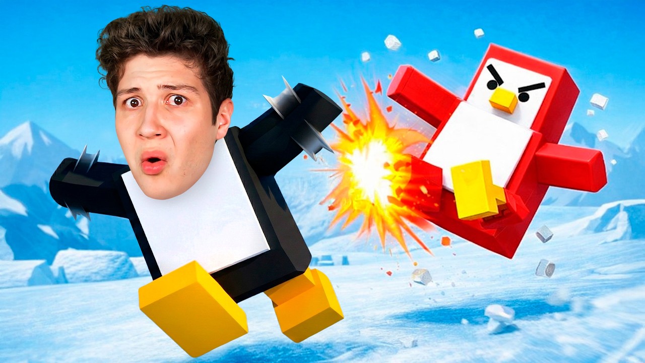 PATEA al PINGÜINO para GANAR! 🐧🏆 (Knockout Roblox)