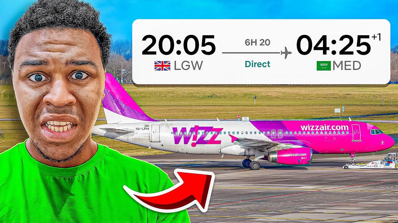 Trying Wizz Air from London to Medina 🇬🇧✈️🇸🇦 – Budget Airline Review 
