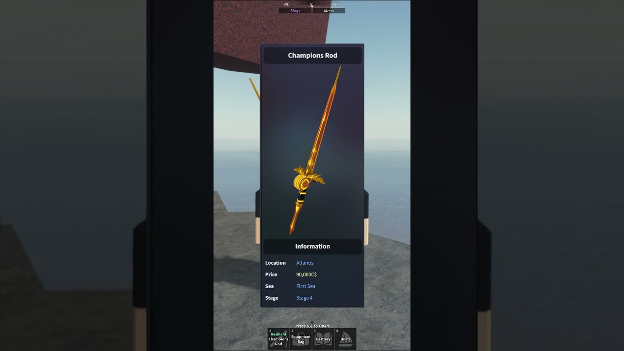 rod progression guide in FISCH #roblox #fisch #fischroblox #relaxing #growagarden #fyp #gaming #dig