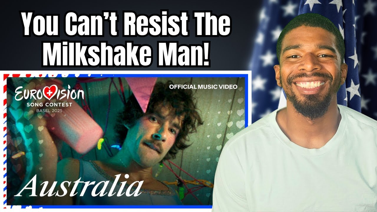 Go-Jo - Milkshake Man | Australia 🇦🇺 | Official Music Video | American Reacts